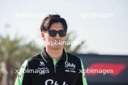 Zhou Guanyu (CHN) Sauber. 21.02.2024. Formula 1 Testing, Sakhir, Bahrain, Day One.