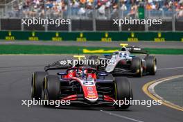Roman Stanek (CZE) Trident. 23.03.2024. FIA Formula 2 Championship, Rd 3, Sprint Race, Melbourne, Australia, Saturday.