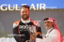 Rodin Motorsport on the podium. 01.03.2024. FIA Formula 2 Championship, Rd 1, Sprint Race, Sakhir, Bahrain, Friday.