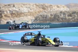 Kush Maini (IND) Invicta Racing. 29.02.2024. FIA Formula 2 Championship, Rd 1, Sakhir, Bahrain, Thursday.