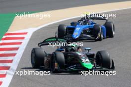 Joshua Durksen (PAR) PHM AIX Racing. 29.02.2024. FIA Formula 2 Championship, Rd 1, Sakhir, Bahrain, Thursday.