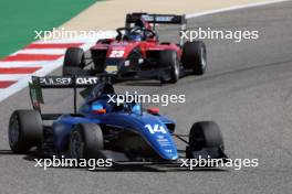 Luke Browning (GBR) Hitech Pulse-Eight. 01.03.2024. FIA Formula 3 Championship, Rd 1, Sprint Race, Sakhir, Bahrain, Friday.