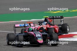Nikola Tsolov (BGR) ART Grand Prix. 02.03.2024. FIA Formula 3 Championship, Rd 1, Feature Race, Sakhir, Bahrain, Saturday.
