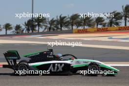 Charlie Wurz (AUT) Jenzer Motorsport. 29.02.2024. FIA Formula 3 Championship, Rd 1, Sakhir, Bahrain, Thursday.