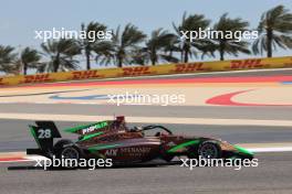 Joshua Dufek (AUT) PHM AIX Racing. 29.02.2024. FIA Formula 3 Championship, Rd 1, Sakhir, Bahrain, Thursday.