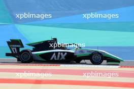 Charlie Wurz (AUT) Jenzer Motorsport. 29.02.2024. FIA Formula 3 Championship, Rd 1, Sakhir, Bahrain, Thursday.