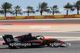 Tommy Smith (AUS) Van Amersfoort Racing. 29.02.2024. FIA Formula 3 Championship, Rd 1, Sakhir, Bahrain, Thursday.