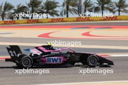 Sophia Florsch (GER) Van Amersfoort Racing. 29.02.2024. FIA Formula 3 Championship, Rd 1, Sakhir, Bahrain, Thursday.