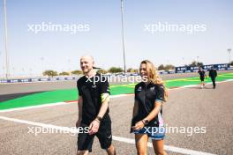 Sophia Florsch (GER) Van Amersfoort Racing walks the circuit. 28.02.2024. FIA Formula 3 Championship, Rd 1, Sakhir, Bahrain, Wednesday.