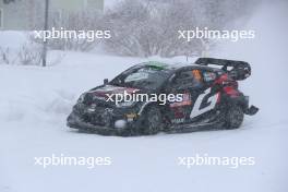 33, Elfyn Evans, Scott Martin, Toyota Gazoo Racing WRT, Toyota GR Yaris Rally1.  15-18.02.2024. FIA World Rally Championship, Rd 2, Rally Sweden, Umea, Sweden.