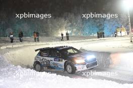 71, Peter Rullo, Ben Searcy, Skoda Fabia Evo, Rally2.   15-18.02.2024. FIA World Rally Championship, Rd 2, Rally Sweden, Umea, Sweden.