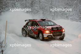 20, Nikolay Gryazin, Konstantin Aleksandrov, Citroen C3 RC2 Rally215-18.02.2024. FIA World Rally Championship, Rd 2, Rally Sweden, Umea, Sweden.