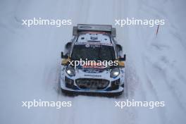 13, Gregoire Munster, Louis Louka, M-Sport Ford WRT, Ford Puma Rally1.  15-18.02.2024. FIA World Rally Championship, Rd 2, Rally Sweden, Umea, Sweden.