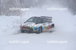 21, Oliver Solberg, Elliott Edmondson, Toksport WRT, Skoda Fabia RS Rally2.  15-18.02.2024. FIA World Rally Championship, Rd 2, Rally Sweden, Umea, Sweden.