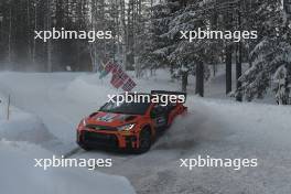 25, Georg Linnamae, James Morgan, Toyota GR Yaris Rally2.  15-18.02.2024. FIA World Rally Championship, Rd 2, Rally Sweden, Umea, Sweden.