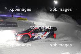 4, Esapekka Lappi, Janne Ferm, Hyundai Shell Mobis World Rally Team, Hyundai i20 N Rally1 HYBRID.  15-18.02.2024. FIA World Rally Championship, Rd 2, Rally Sweden, Umea, Sweden.
