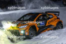 25, Georg Linnamae, James Morgan, Toyota GR Yaris Rally2 15-18.02.2024. FIA World Rally Championship, Rd 2, Rally Sweden, Umea, Sweden.