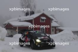 69, Kalle Rovanpera, Jonne Halttunen, Toyota Gazoo Racing WRT, Toyota GR Yaris Rally1.  15-18.02.2024. FIA World Rally Championship, Rd 2, Rally Sweden, Umea, Sweden.